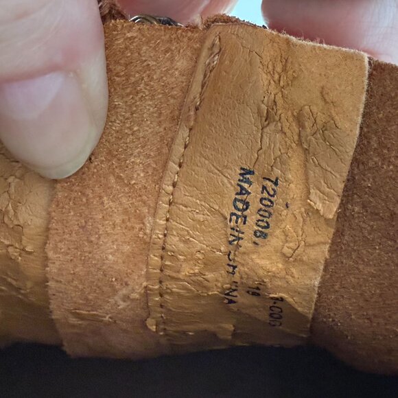 FRYE Brown Leather & Suede Women's Ankle Boots Size 8.5 Side Zipper - Picture 10 of 10